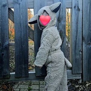 Cream Sheep Kids Costume 18m and 2T